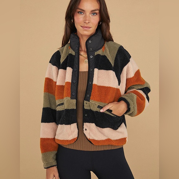 NEW Free People Rocky Ridge Fleece Jacket - Picture 15 of 15